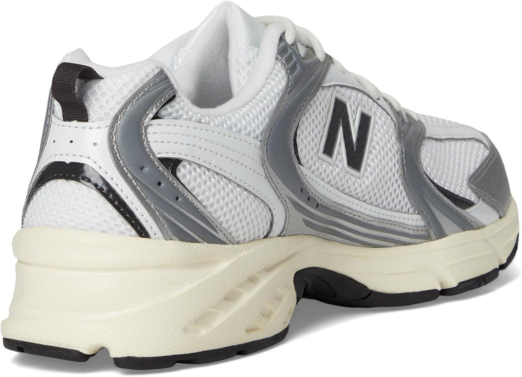 New Balance 530 White & Sliver