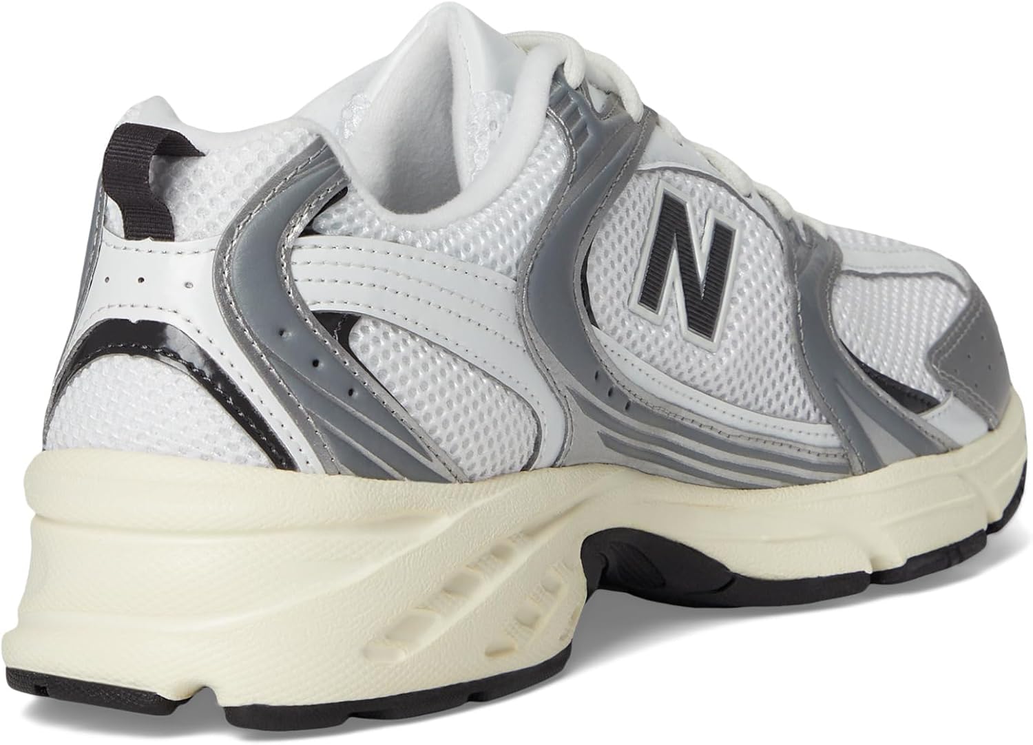 New Balance 530 White & Sliver