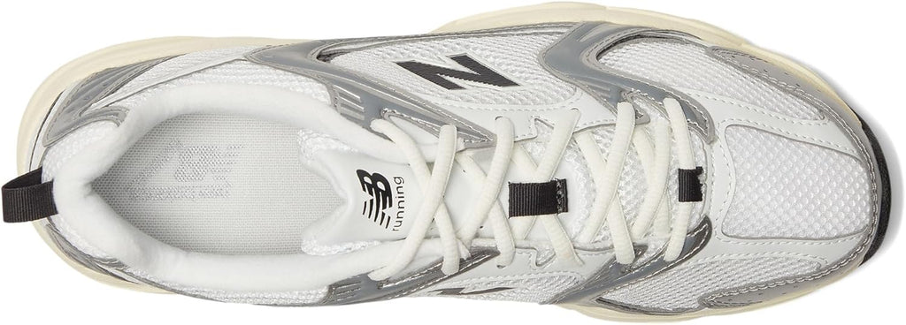 New Balance 530 White & Sliver