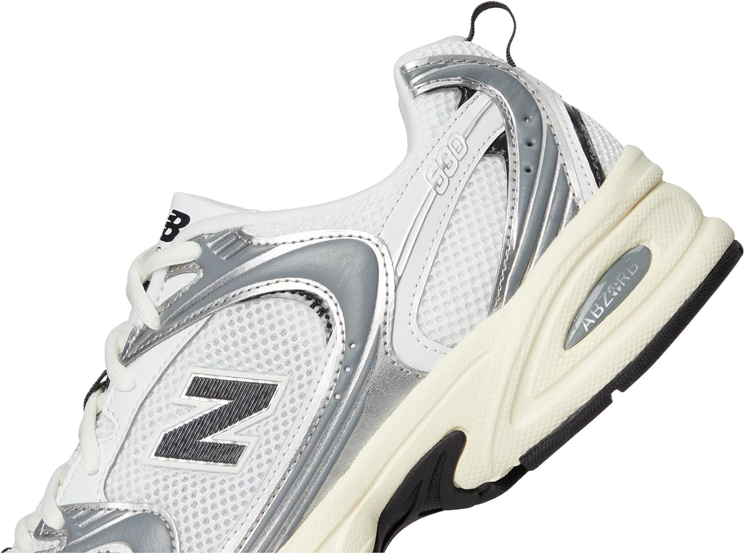 New Balance 530 White & Sliver